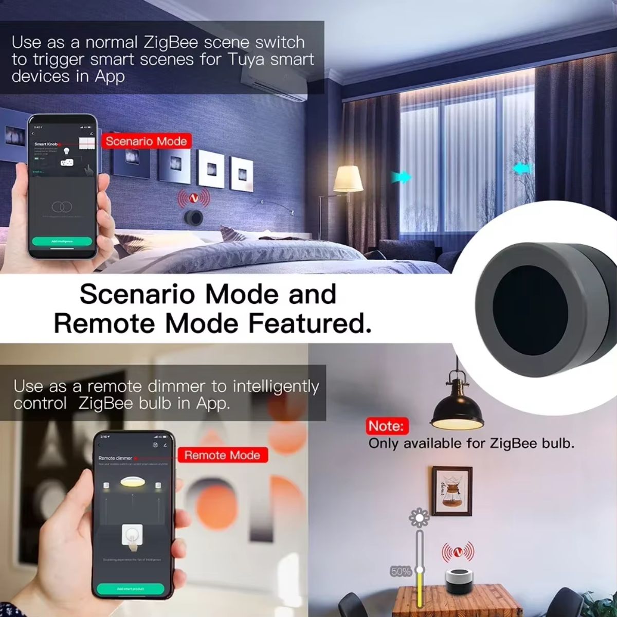Tuya ZigBee Smart Wireless Scene Knob